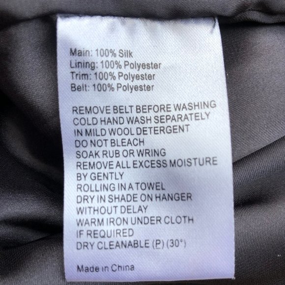 KUKU Silk Purple Dress - Picture 12 of 12